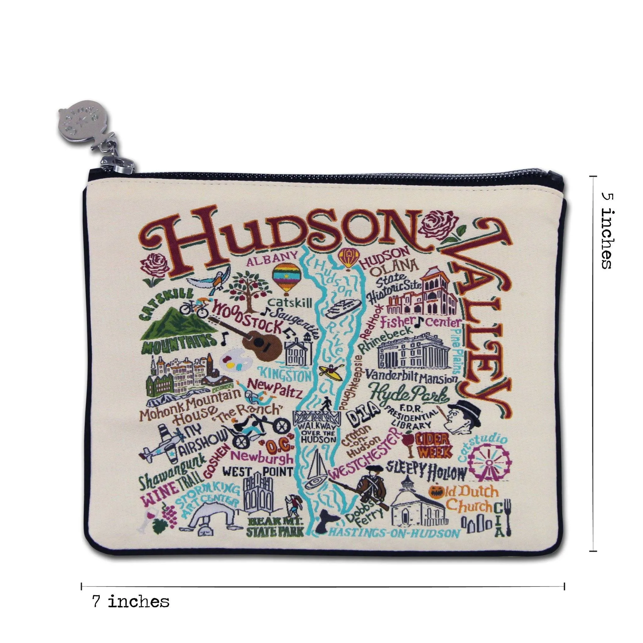 Hudson Valley Zip Pouch