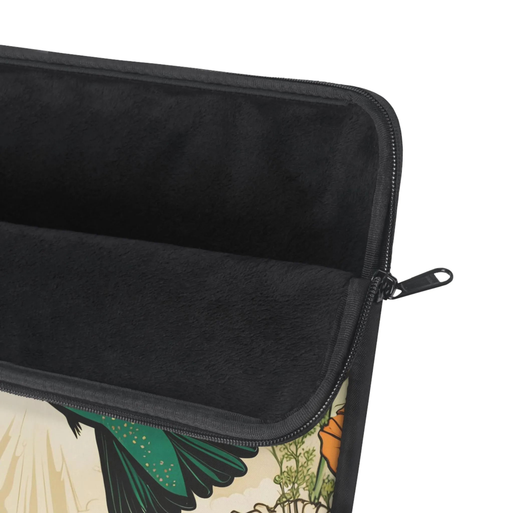 Hummingbird, Laptop Carrying Case, Top Loading Sleeve for School or Work