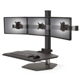 Innovative Winston Workstation Triple Monitor Sit Stand