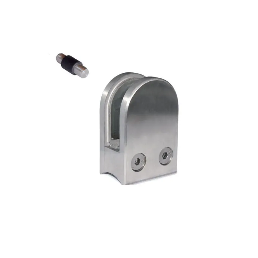 Inox Glass Holder with Lock Pin