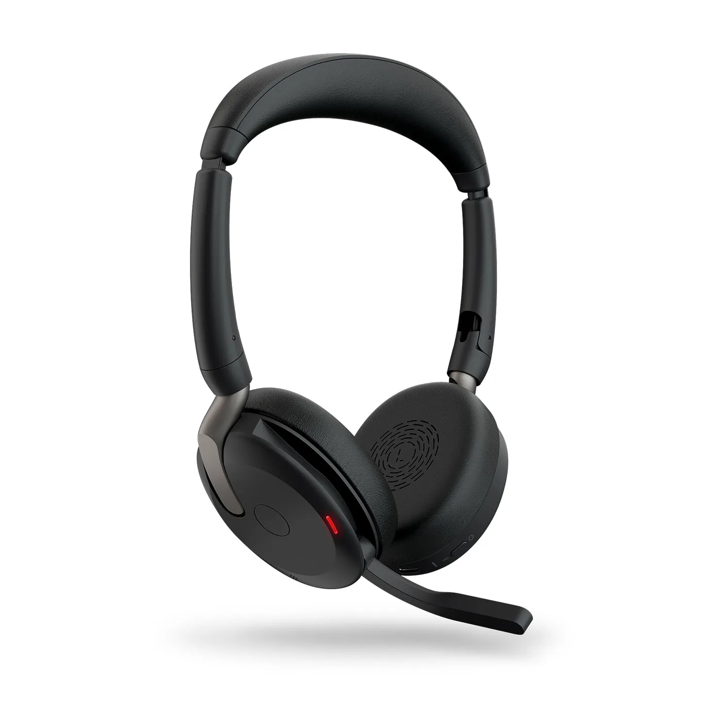 Jabra Evolve2 65 Flex Uc Stereo - Headset - On-Ear - Bluetooth - Wireless - Active Noise Cancelling - Usb-A - Black - Op