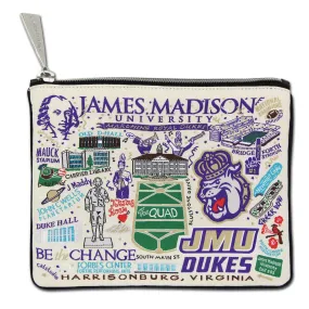 James Madison University Collegiate Zip Pouch