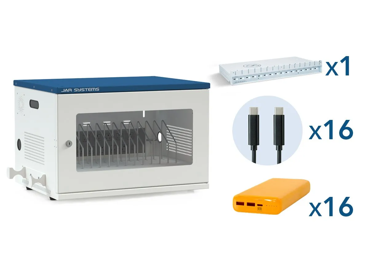 JAR Systems Library Check-Out USB-C Charging Solution