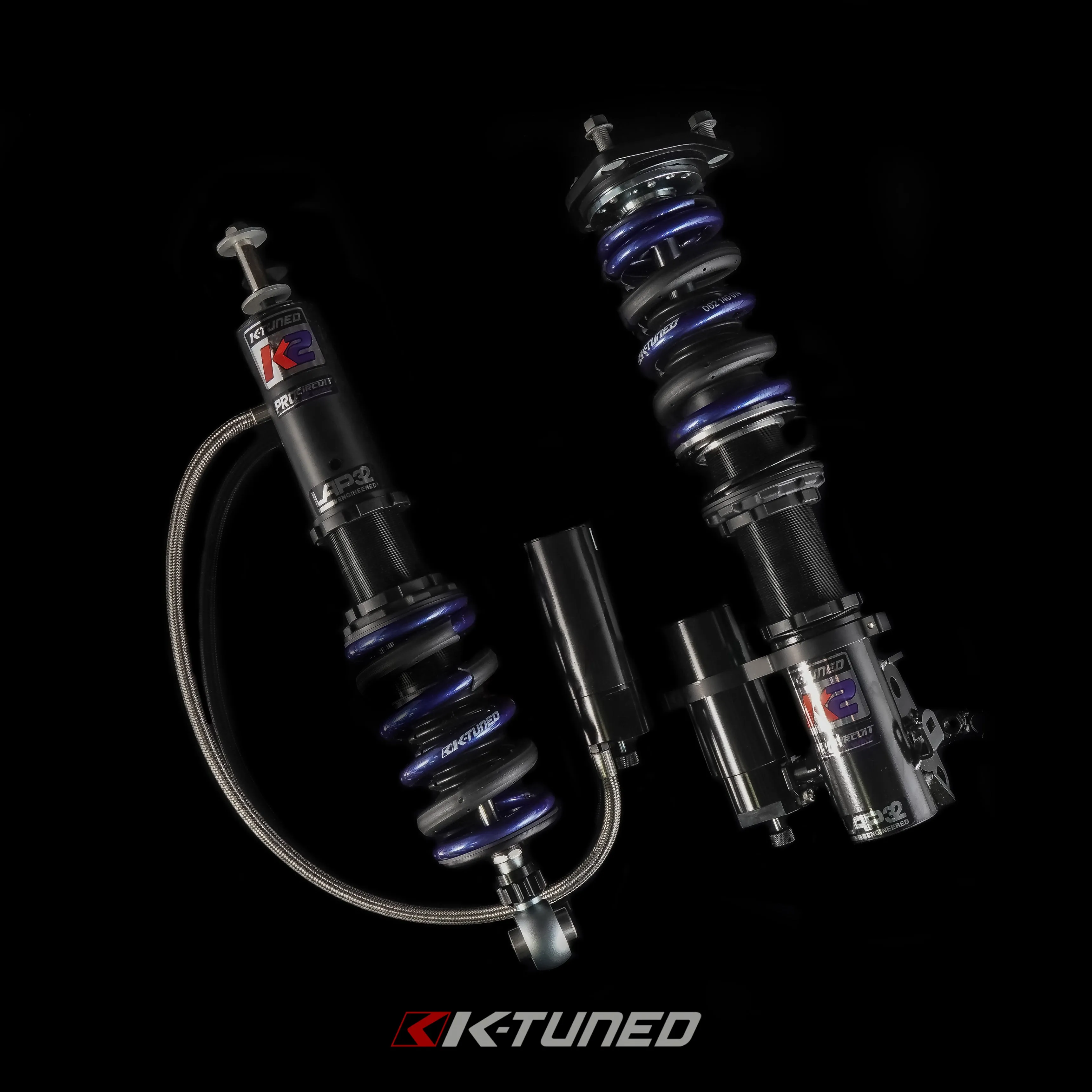 K-Tuned K2 Pro Circuit Coilovers 2 Way (2006-11 Civic) Spring Rate - Front / Rear - KTD-K22-FG2