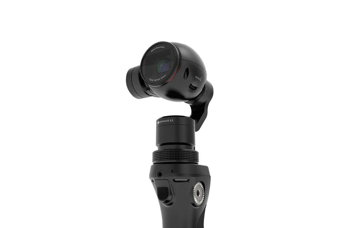 Kamera su elektroniniu stabilizatoriumi DJI Osmo 4K, Dovana  2 baterijos,  16GB atminties kortelė