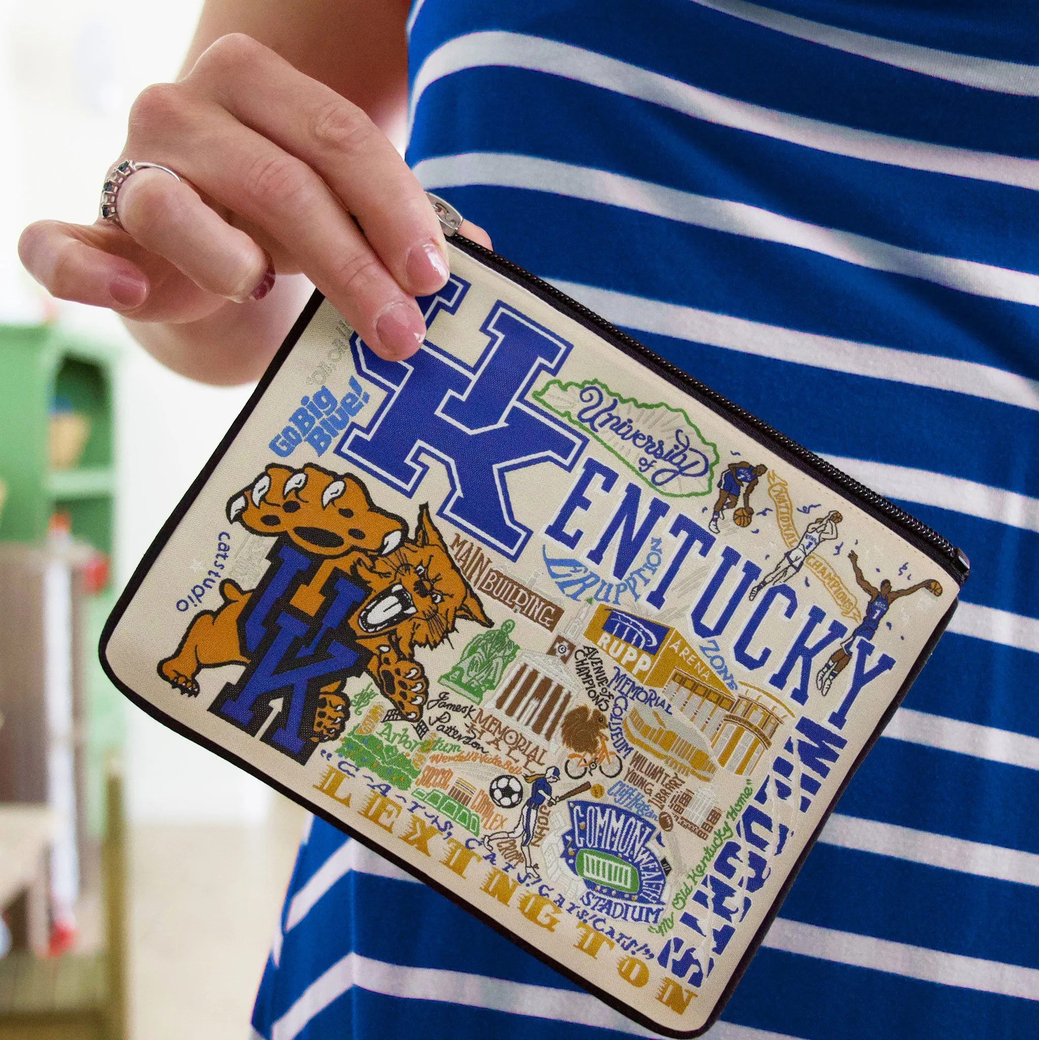 Kentucky, University of Collegiate Zip Pouch