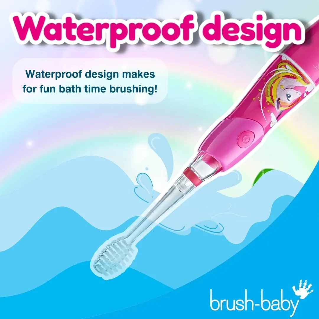 KidzSonic® Unicorn Kids Electric Toothbrush (3  years)