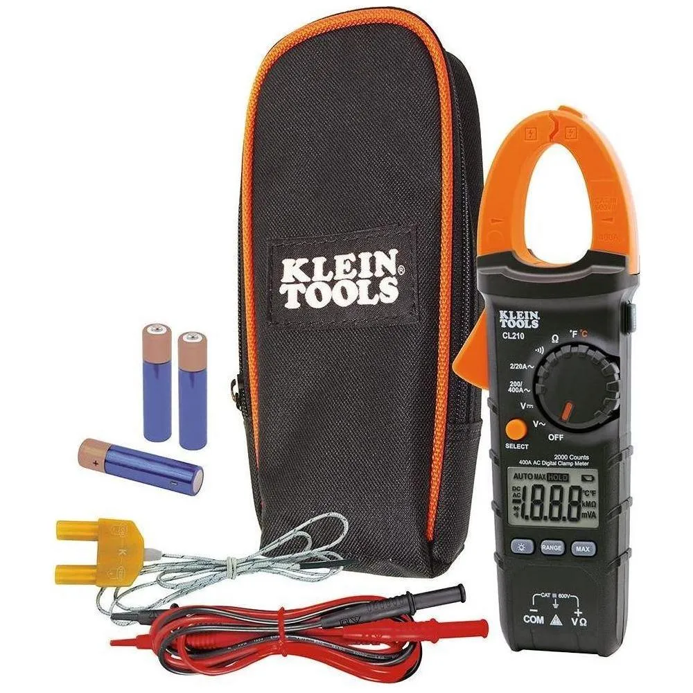 Klein CL210 Digital Clamp Meter / Tester