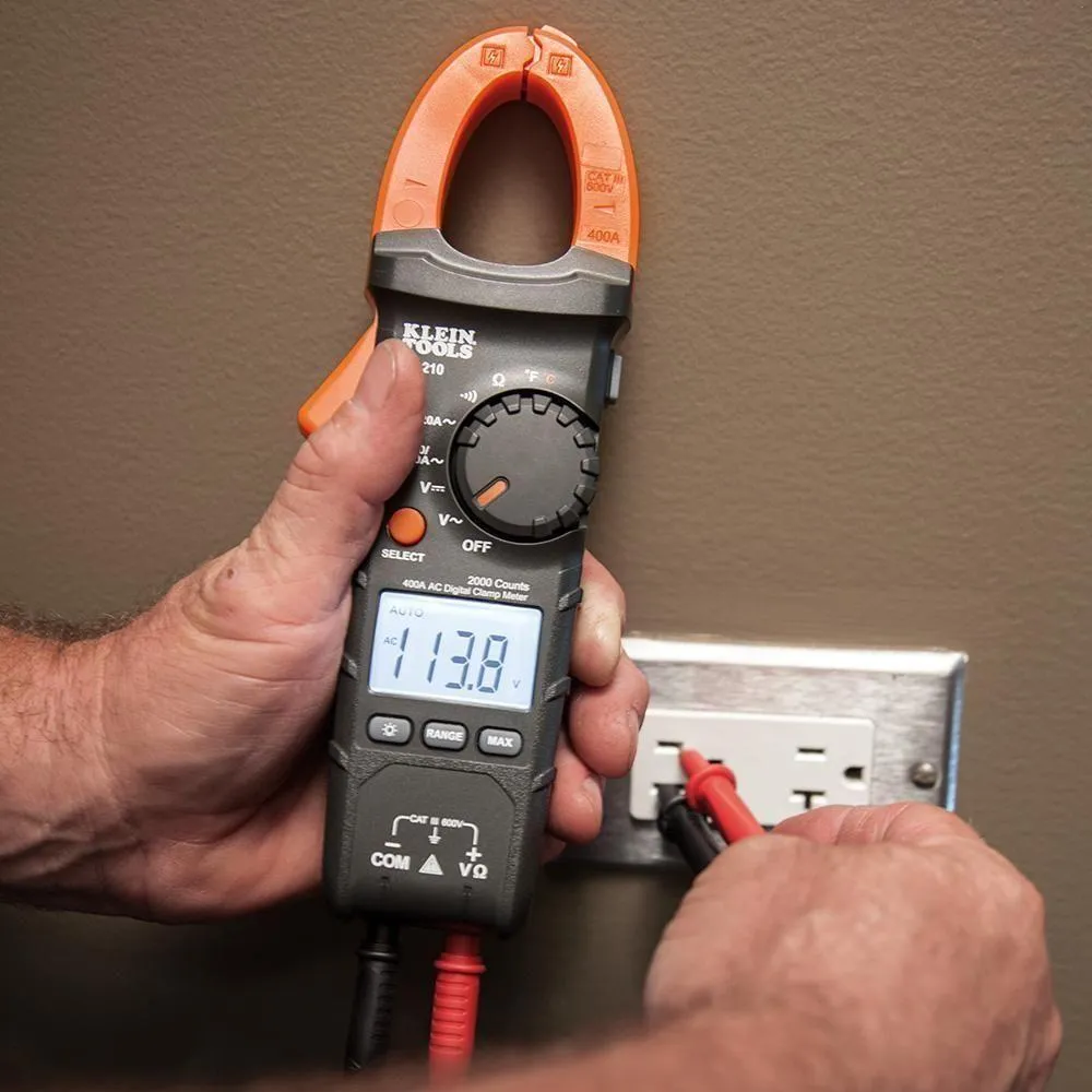 Klein CL210 Digital Clamp Meter / Tester