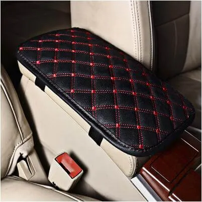 Leather Car Armrest Pad Covers