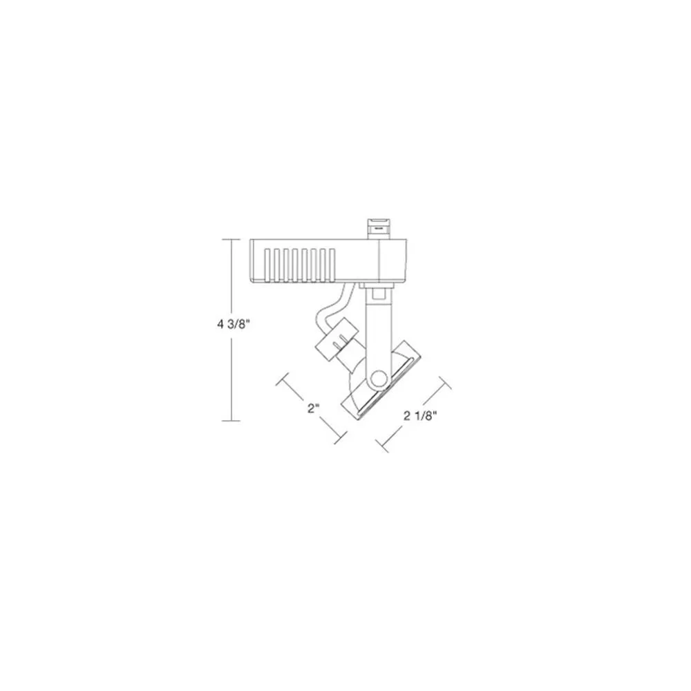 LED Low Voltage Gimbal Ring Track Heads