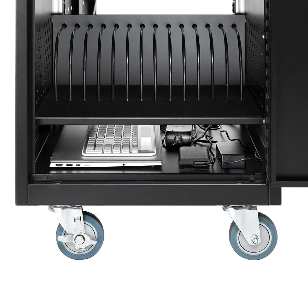 Line Leader Mobile Charging Cart – Holds 30 Devices