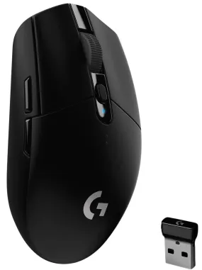 Logitech G304 Lightspeed Wireless Gaming Mouse 無線遊戲滑鼠 - Black 黑色 910-005284 原裝行貨