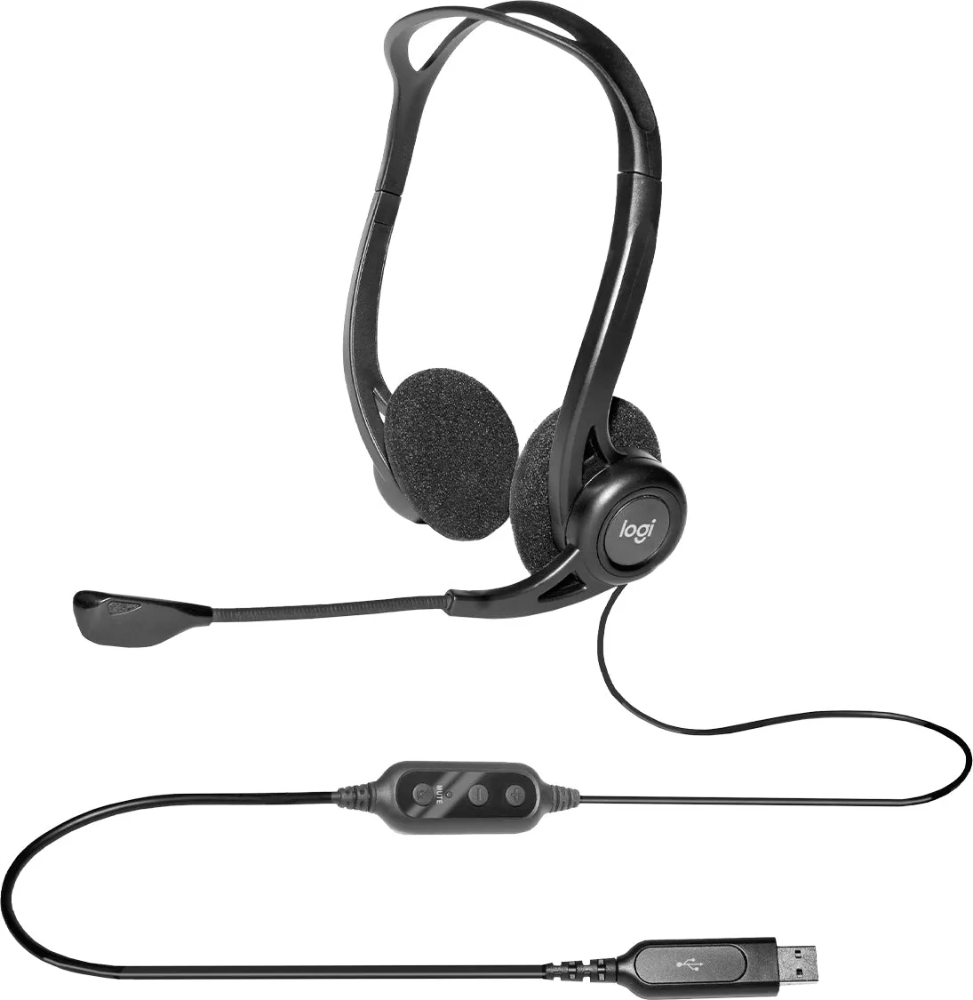 Logitech Pc Headset 960 - Wired