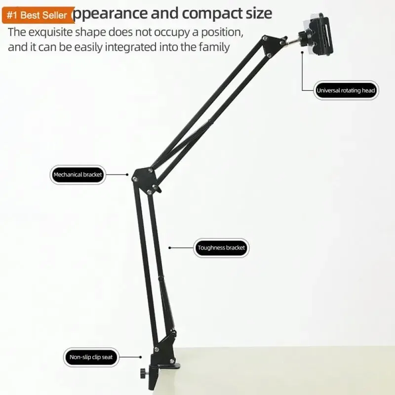 Long Arm Portable Adjustable Bracket Desk Table Mobile Phone Ad-21