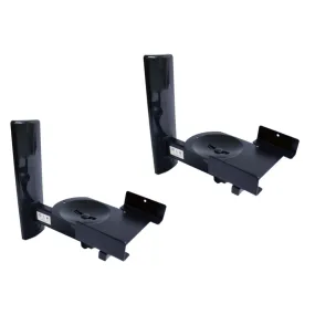 Lorell/Rocelco B-Tech Ultra-Grip Pro Speaker Mount BT77, Set of 2