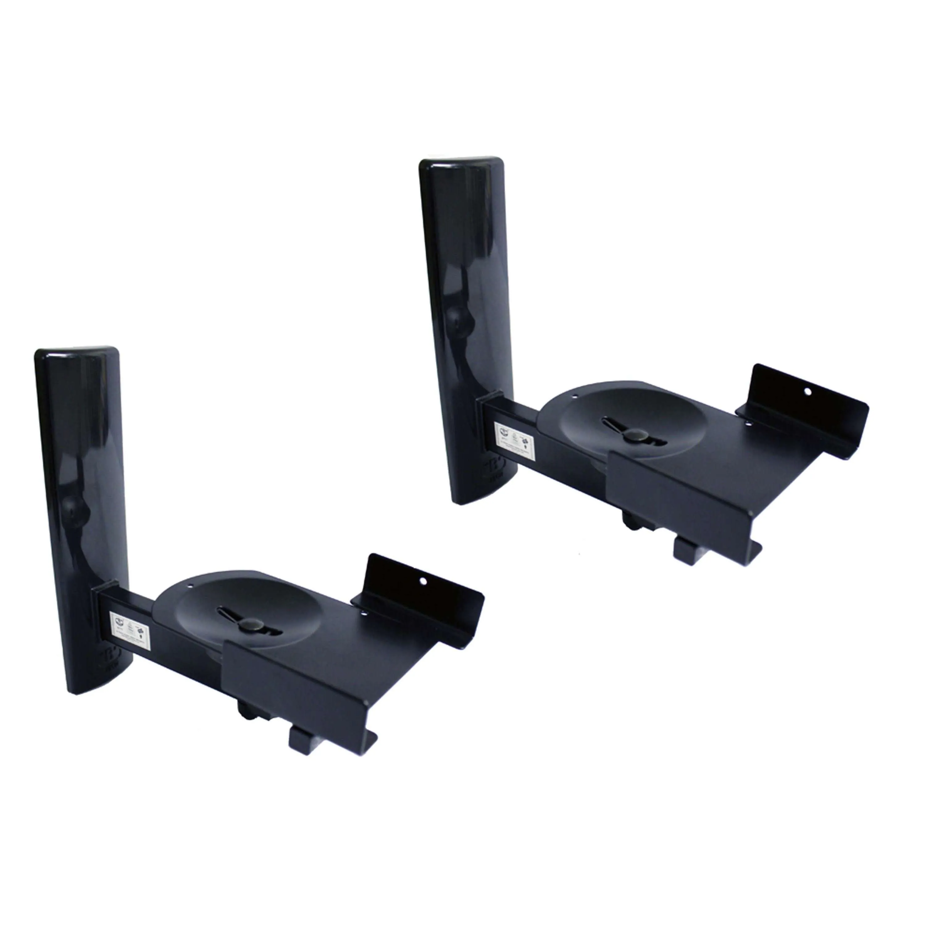 Lorell/Rocelco B-Tech Ultra-Grip Pro Speaker Mount BT77, Set of 2