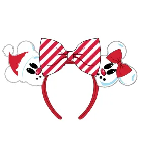 Loungefly Disney Snowman Mickey Minnie Headband