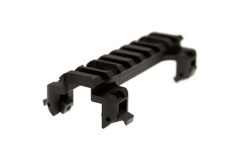 Low profile RIS rail for MP5 type replicas