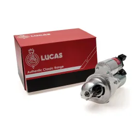 Lucas ultra compact starter motor, MGB & MGC with pre-engaged motors. 10 toothed gear.