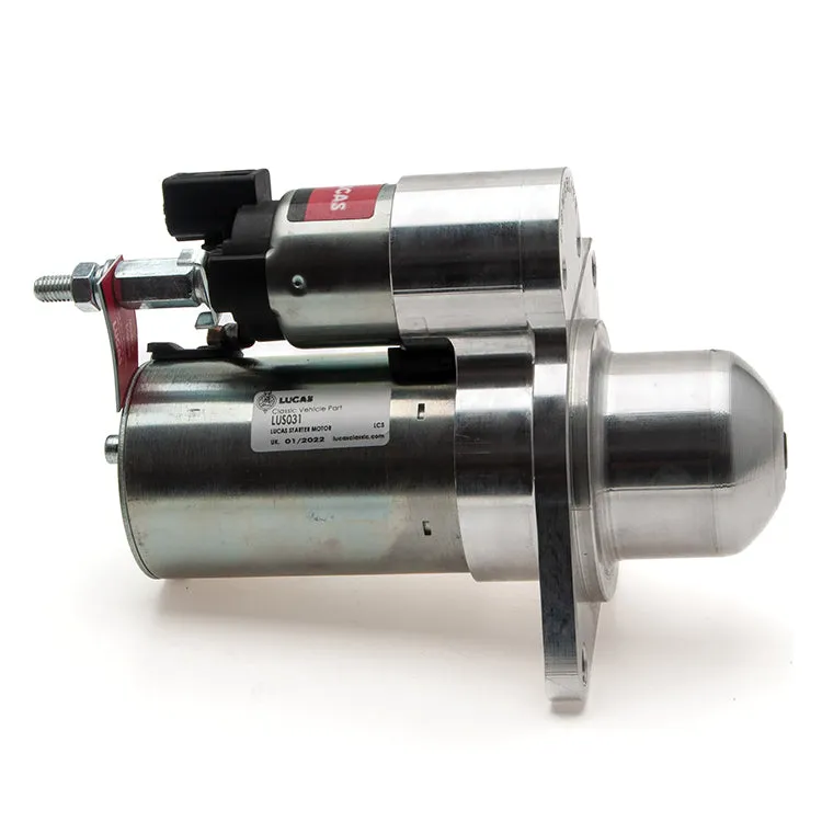 Lucas ultra compact starter motor, MGB & MGC with pre-engaged motors. 10 toothed gear.