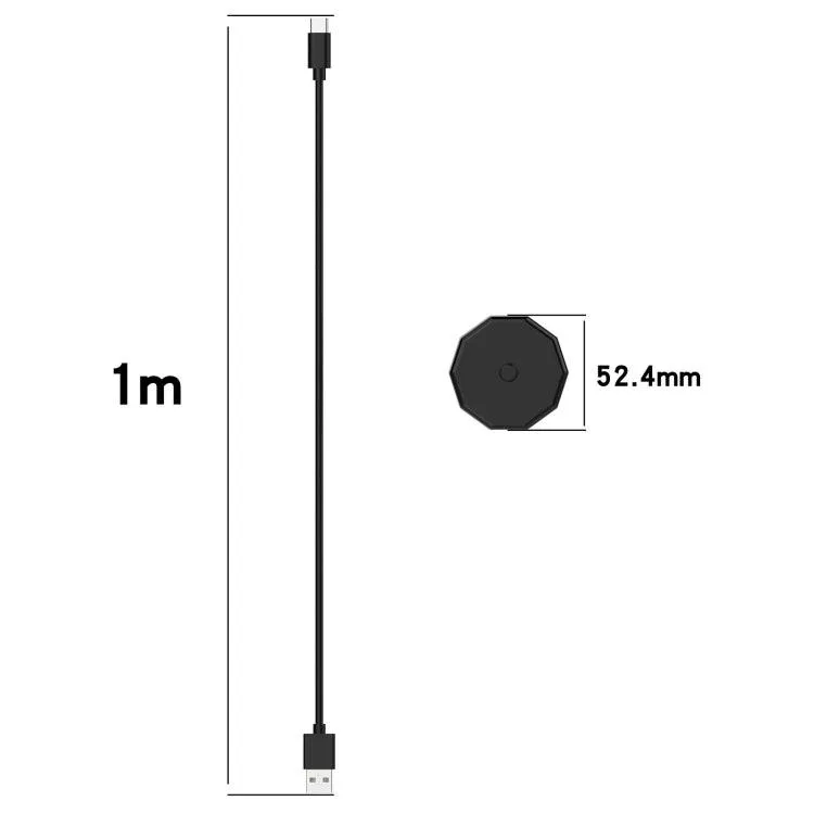 Magnetic Fast Charging Base for Electric Toothbrush with Type-C Input