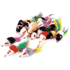 Marukan Mouse Toy For Cats 20ct