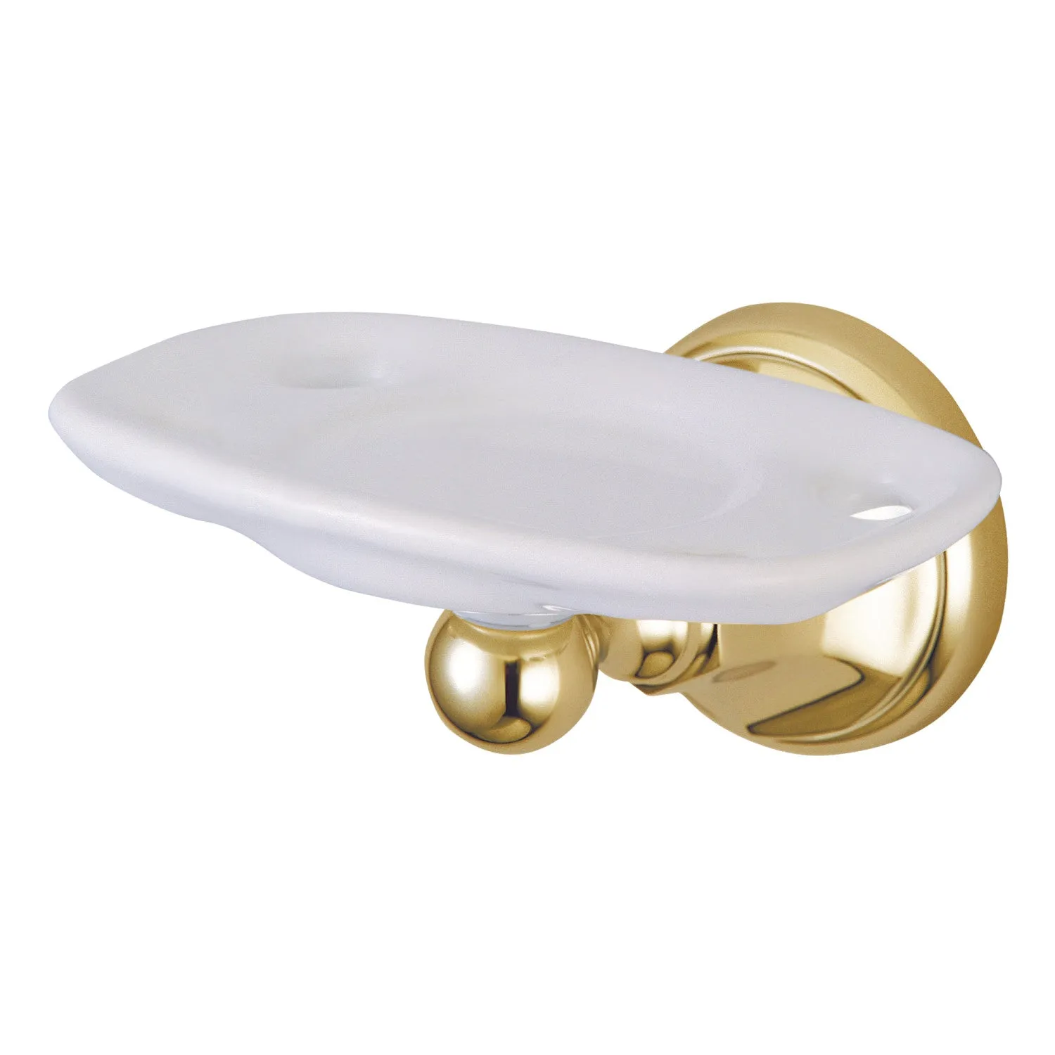 Metropolitan BA4816PB Toothbrush and Tumbler Holder, Polished Brass