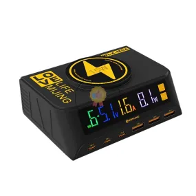 Mijing WLX-M9A Desktop Digital Display Magnetic Charging Station