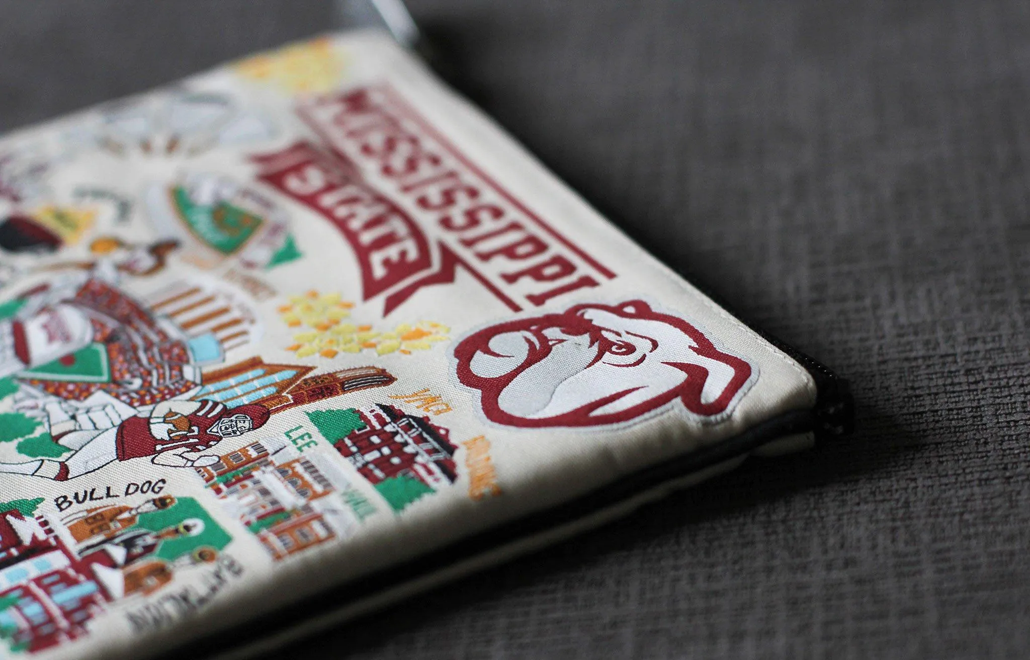 Mississippi State University Collegiate Zip Pouch