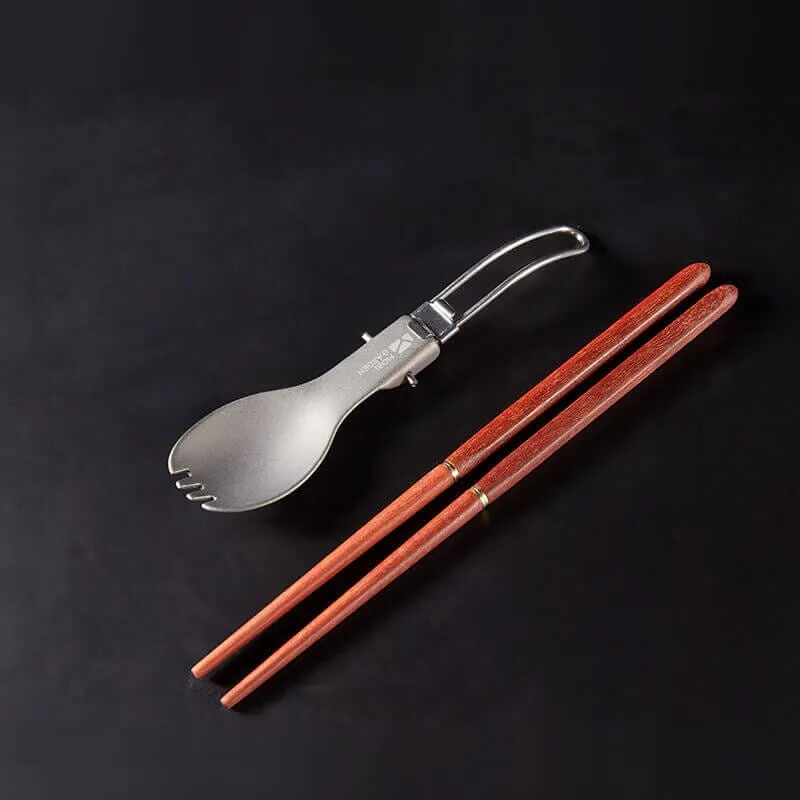 Mobi Garden Ji Yan Spoon & Chopstick Set