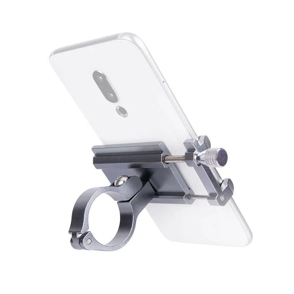 Mobile Phone Holder Mount Bicycle Phone Navigation Fixed Bracket Moto Handlebar Aluminum Alloy Bike Rack