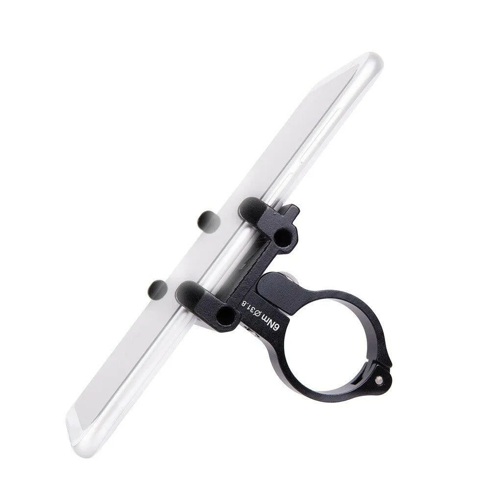 Mobile Phone Holder Mount Bicycle Phone Navigation Fixed Bracket Moto Handlebar Aluminum Alloy Bike Rack