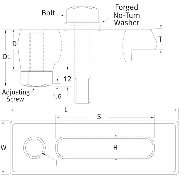 Mould Clamp Sets - Closed Toe