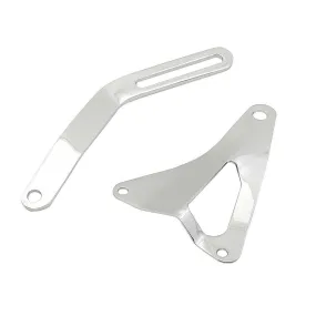 Mr. Gasket Alternator Bracket - Driver Side - Mid Mount - Head Mount - OEM Style - Chrome - Small Block Ford