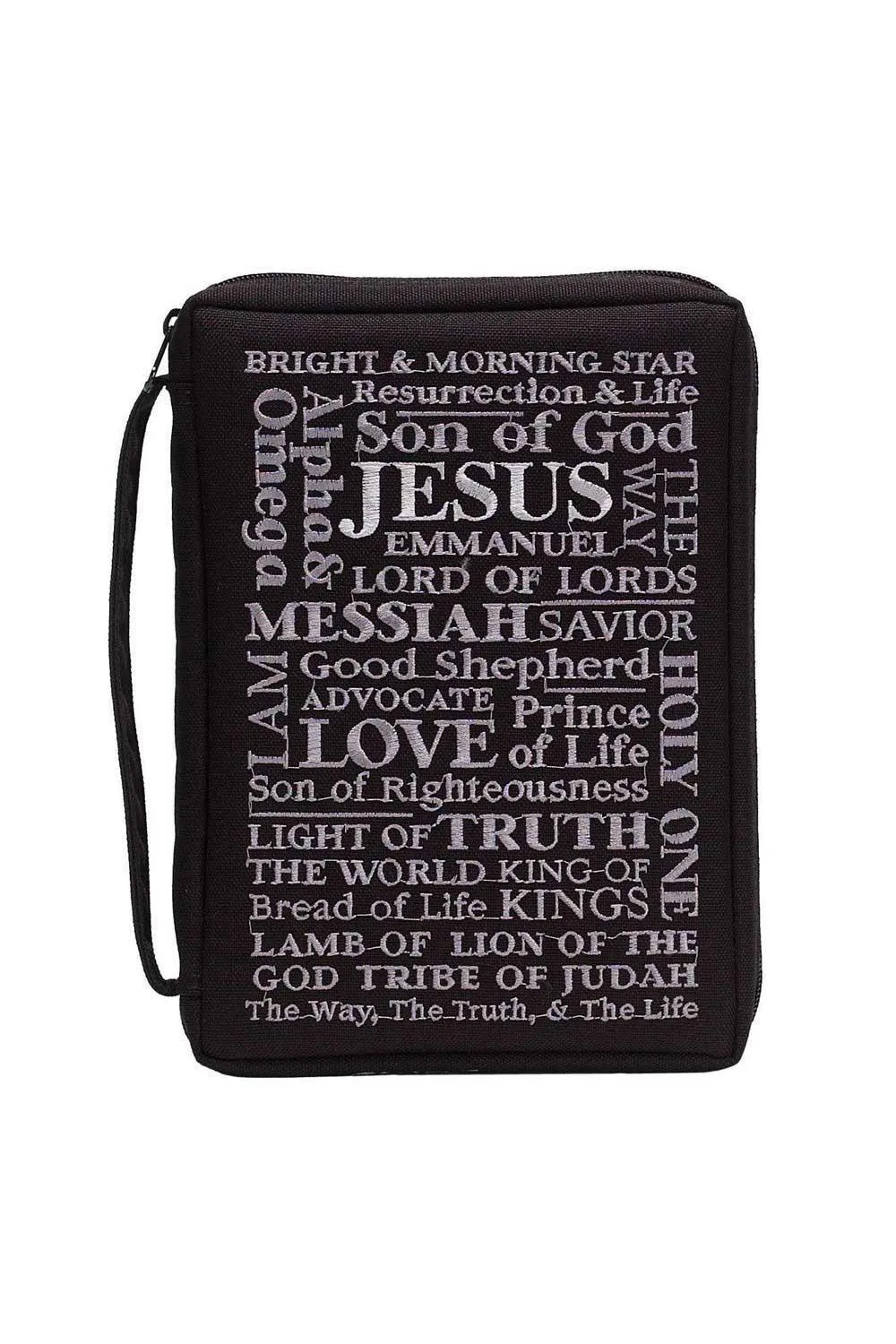 Names of Jesus Bible Cover Black - HOBCK303