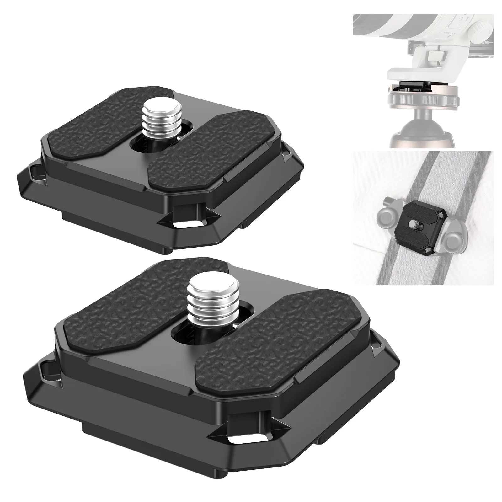 NEEWER 2 Pack Arca Type Quick Release Plate