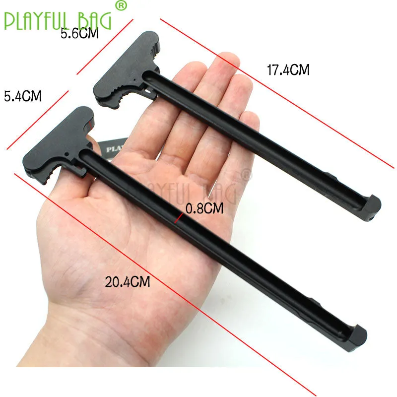 NEW happy Outdoor sports CS game toy charging handl gel ball ar10 308 M4 ar15 modification diy accessories  gunlock rifle bolt firearm bolt