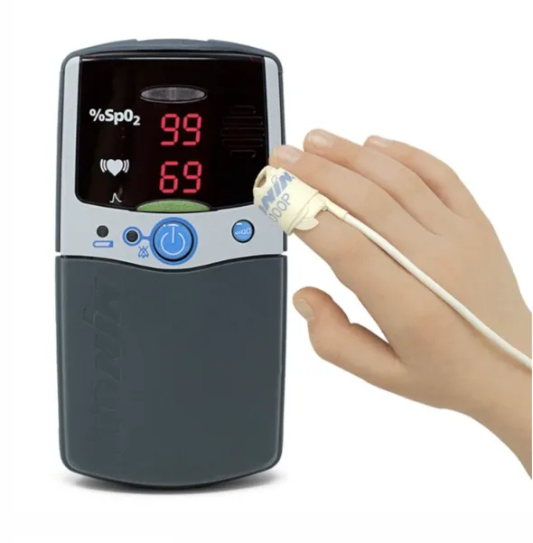 Nonin PalmSAT 2500 Handheld Pulse Oximeter, alarm, flexiNonin sensor, Paediatric