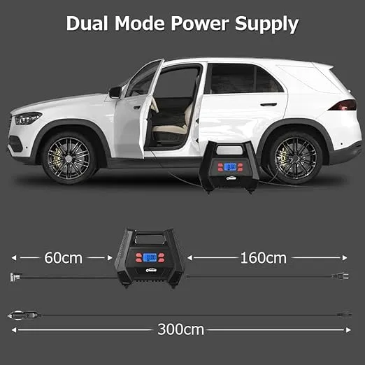 Oasser Portable 150 psi Air Compressor Tire Inflator