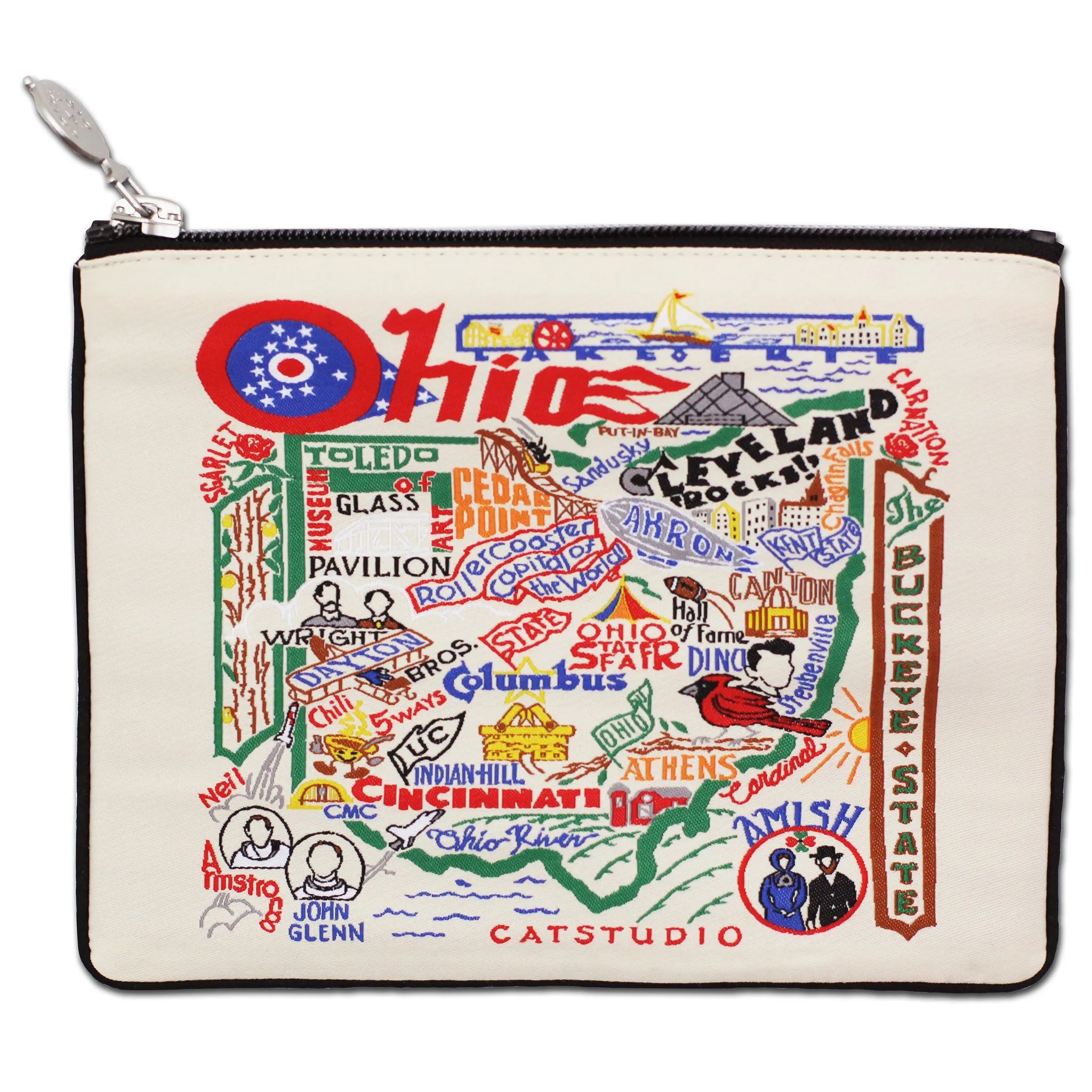 Ohio Zip Pouch - Natural