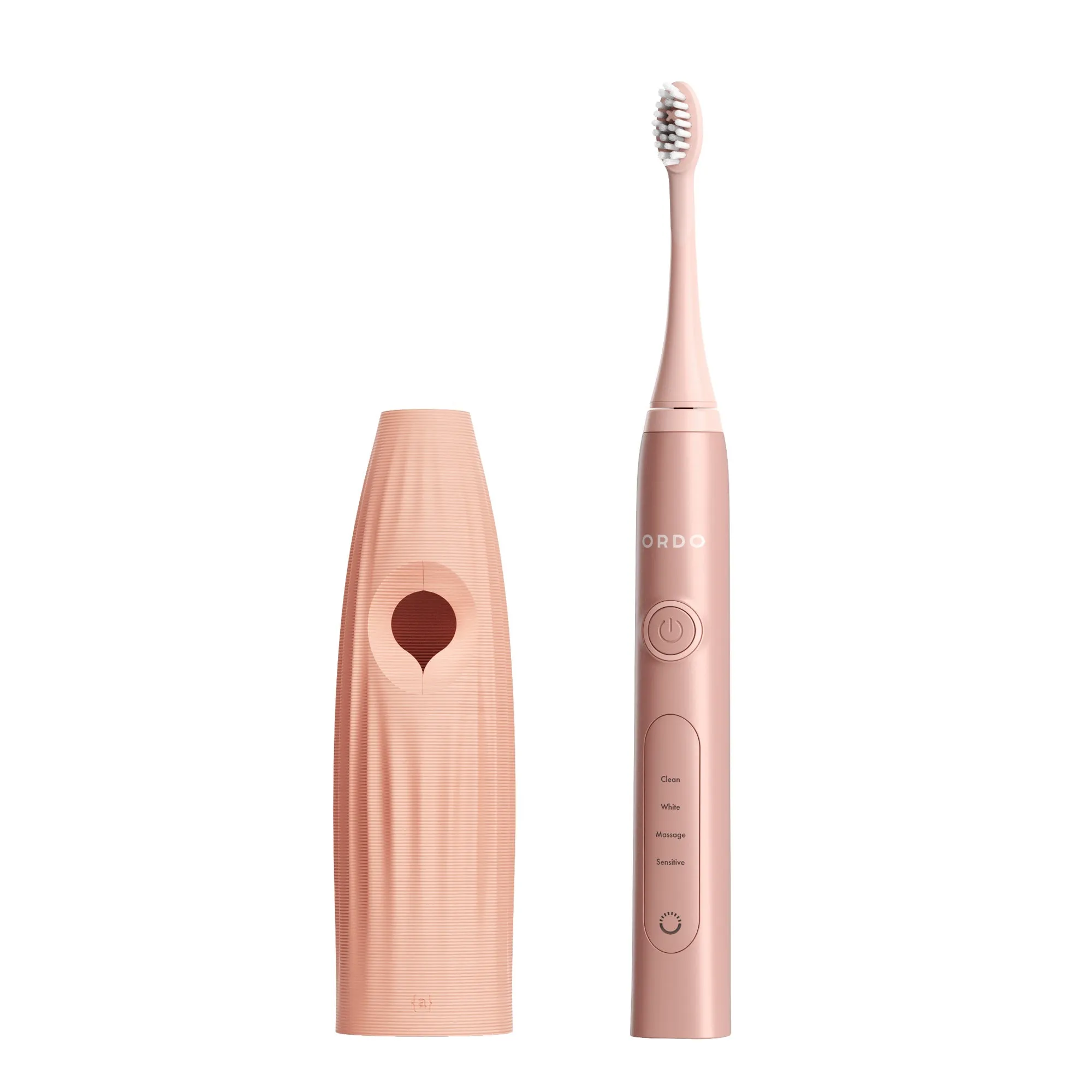 Ordo Sonic  Toothbrush & {access}ories Handle - Apricot Tapered Medium Vertical