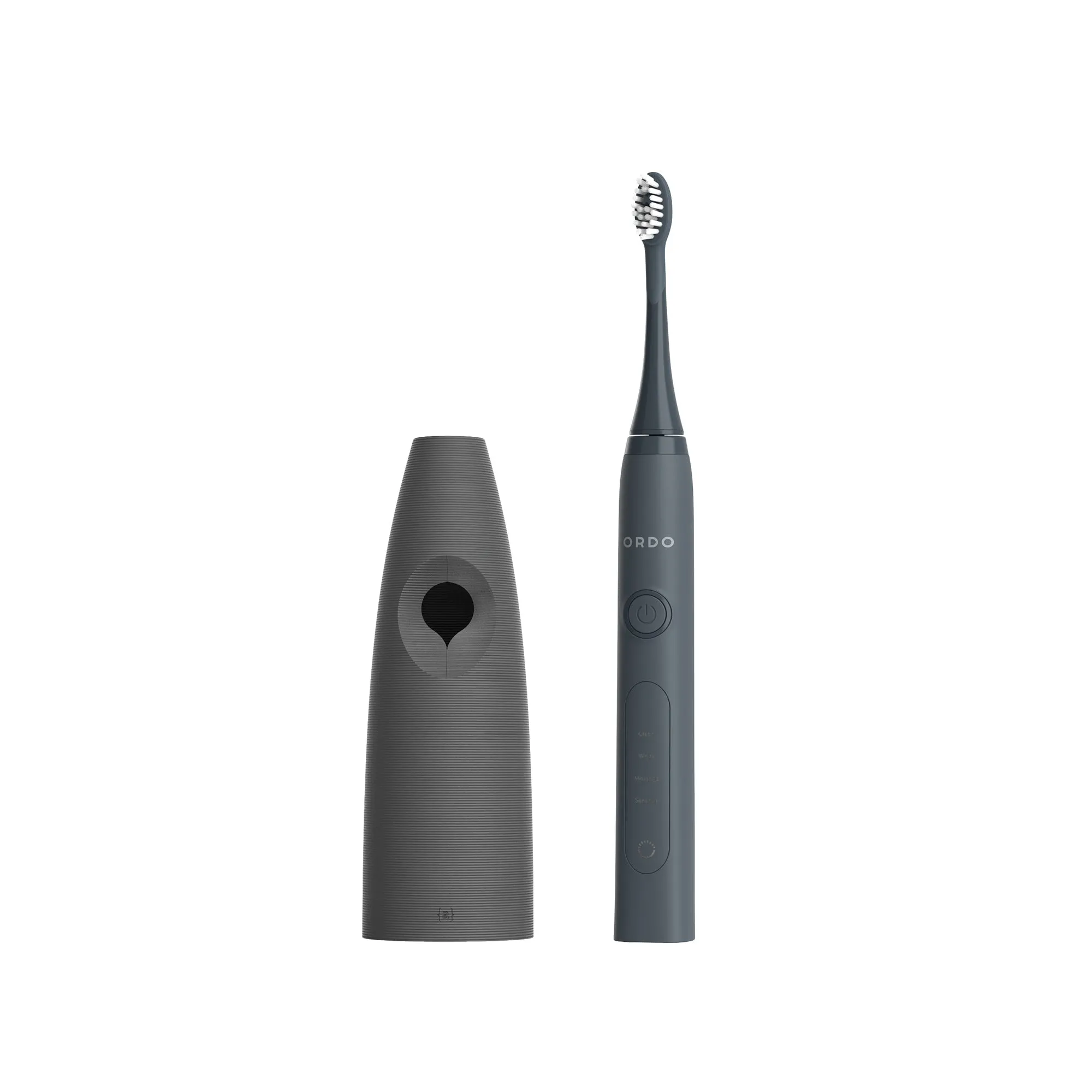 Ordo Sonic  Toothbrush & {access}ories Handle - Charcoal Tapered Large Smooth