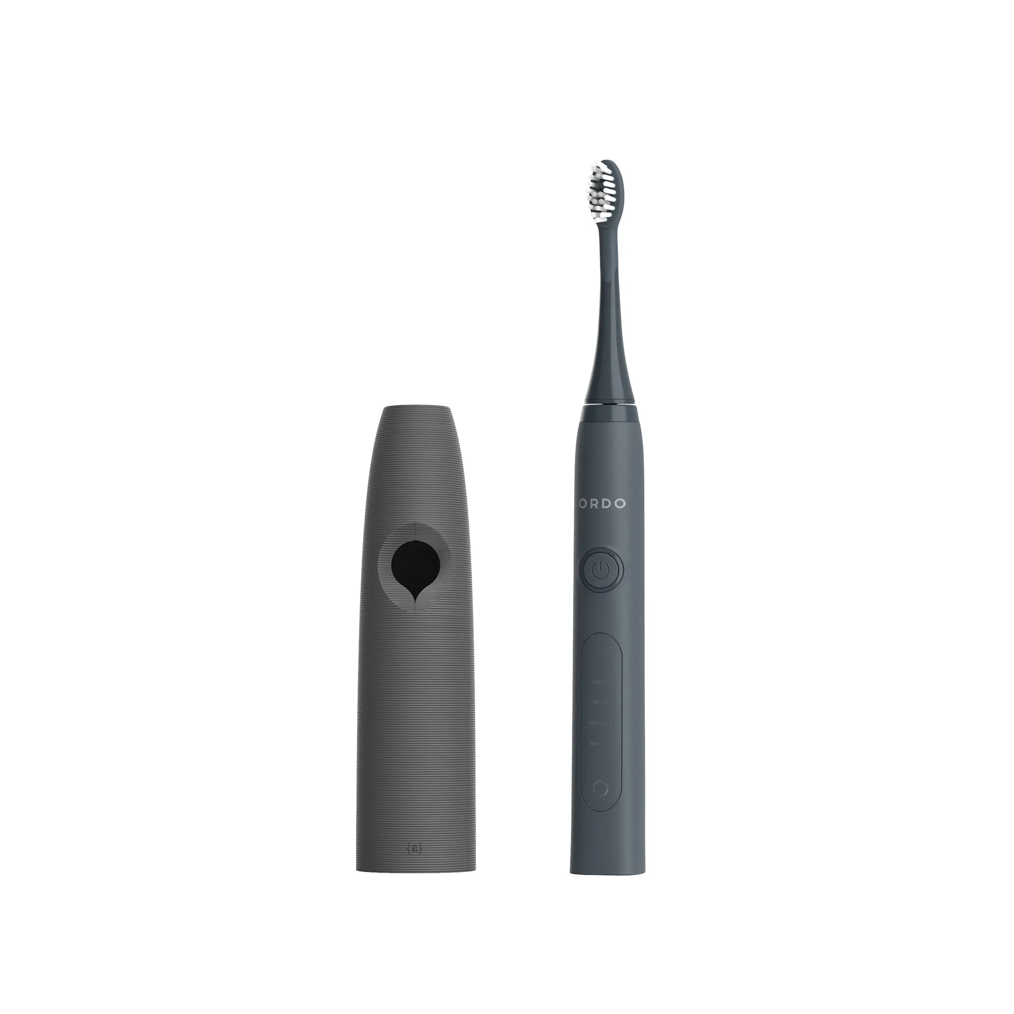 Ordo Sonic  Toothbrush & {access}ories Handle - Charcoal Tapered Small Smooth