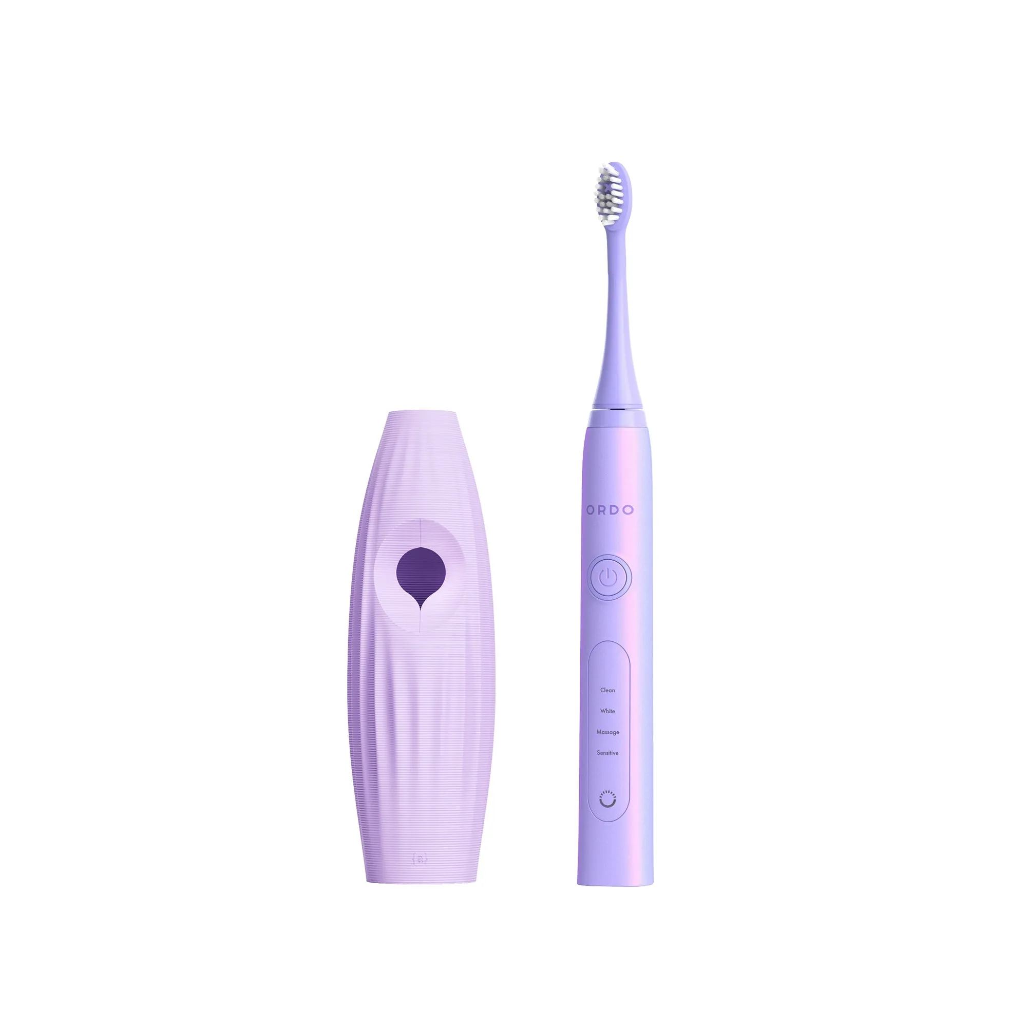 Ordo Sonic  Toothbrush & {access}ories Handle - Violet Curved Medium Vertical