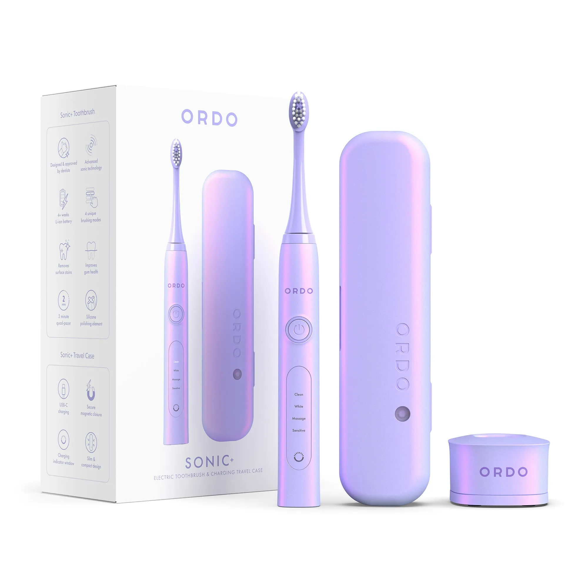 Ordo Sonic  Toothbrush & Case Violet