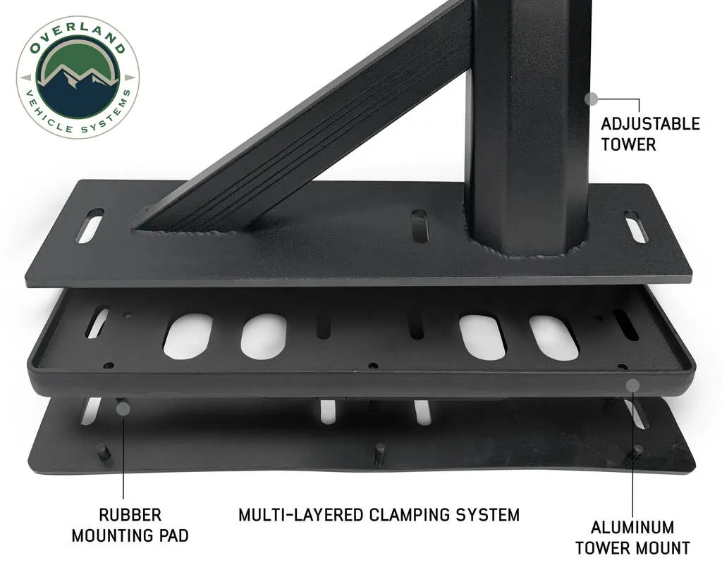 Overland Vehicle System Freedom Rack w/ Cross Bars & Side Supports