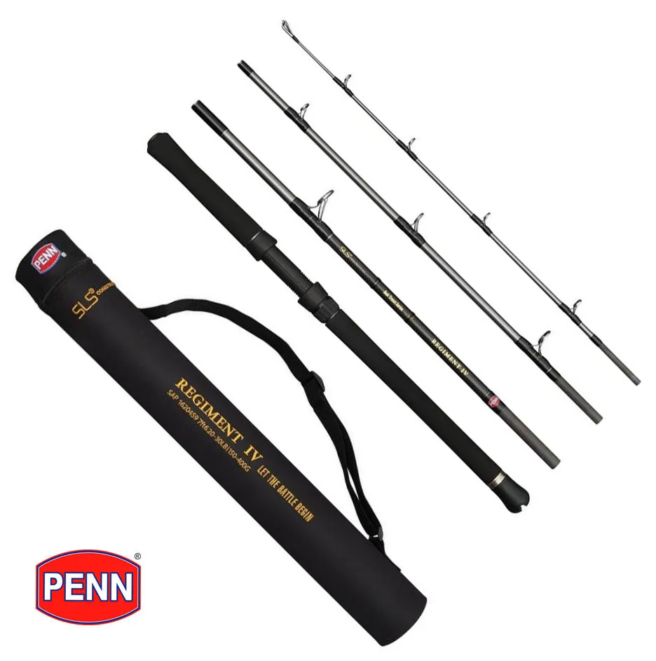 Penn Regiment IV Mk4 Travel Boat Fishing Rod - All Models