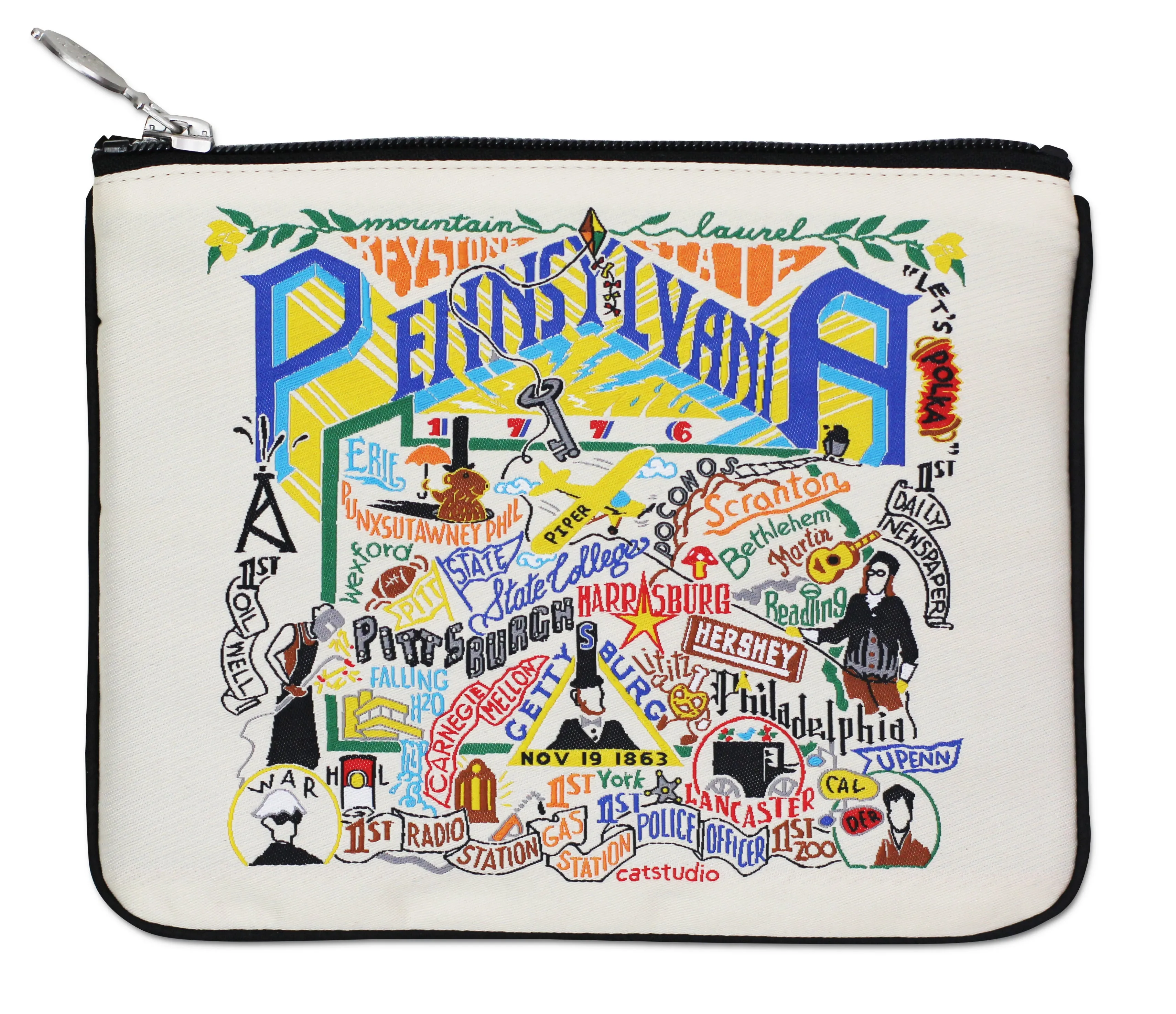 Pennsylvania - Zip Pouch