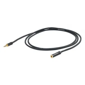 Proel Challenge Series Extension Cables (Male 3.5mm Jack - Female 3.5mm Socket)